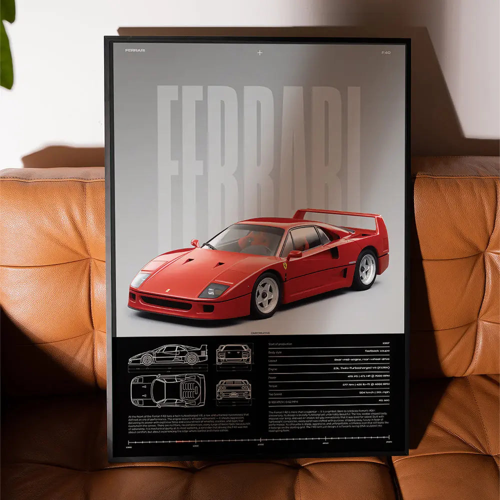 Ferrari F40 ONRCreative