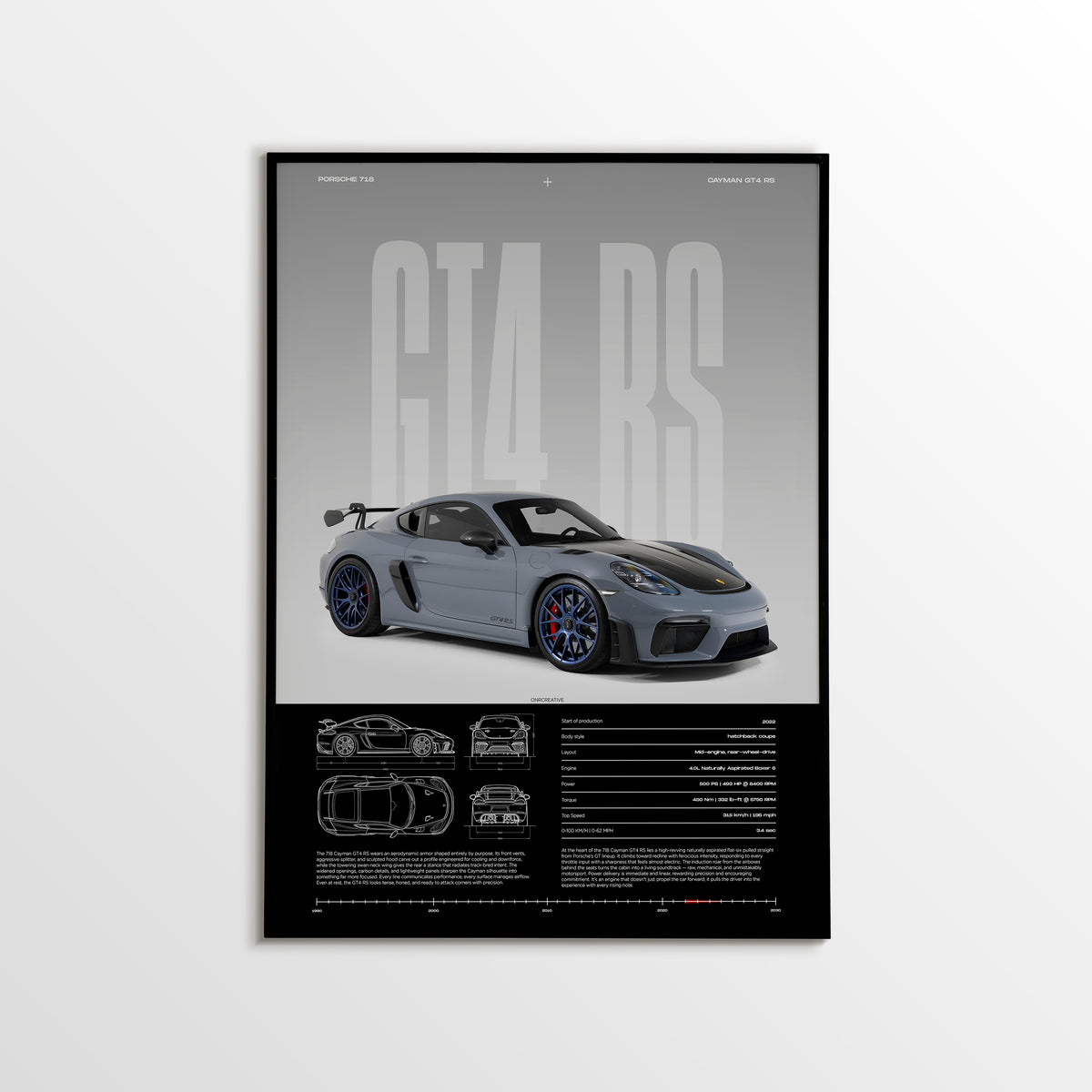 Porsche 718 Cayman GT4 RS