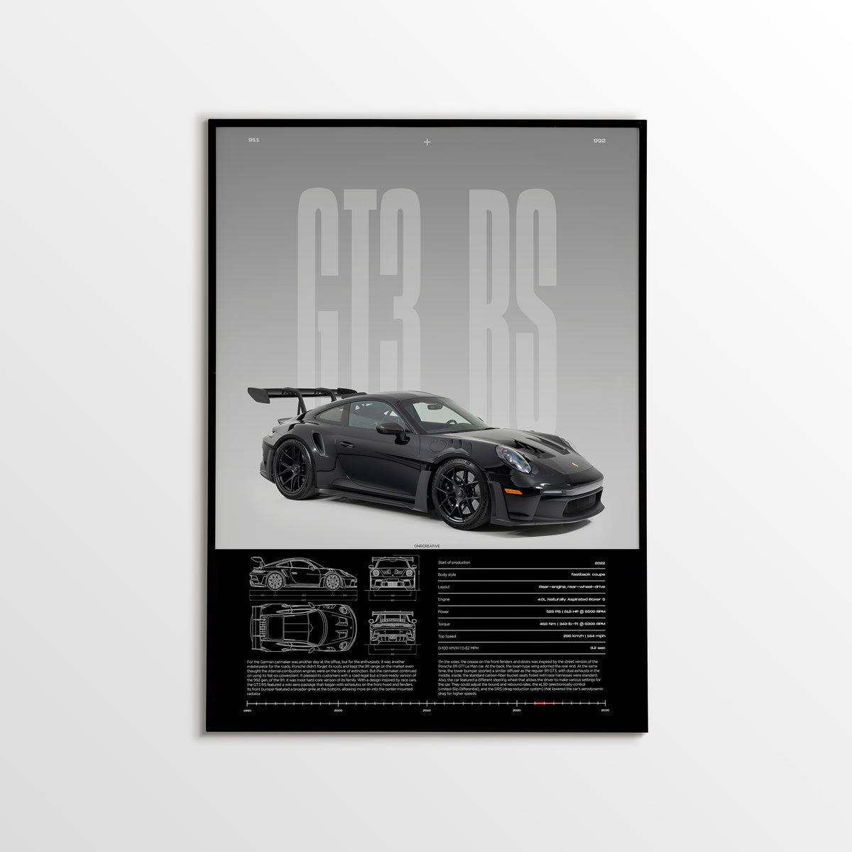 Weissach Package Porsche 911 GT3 RS (992)