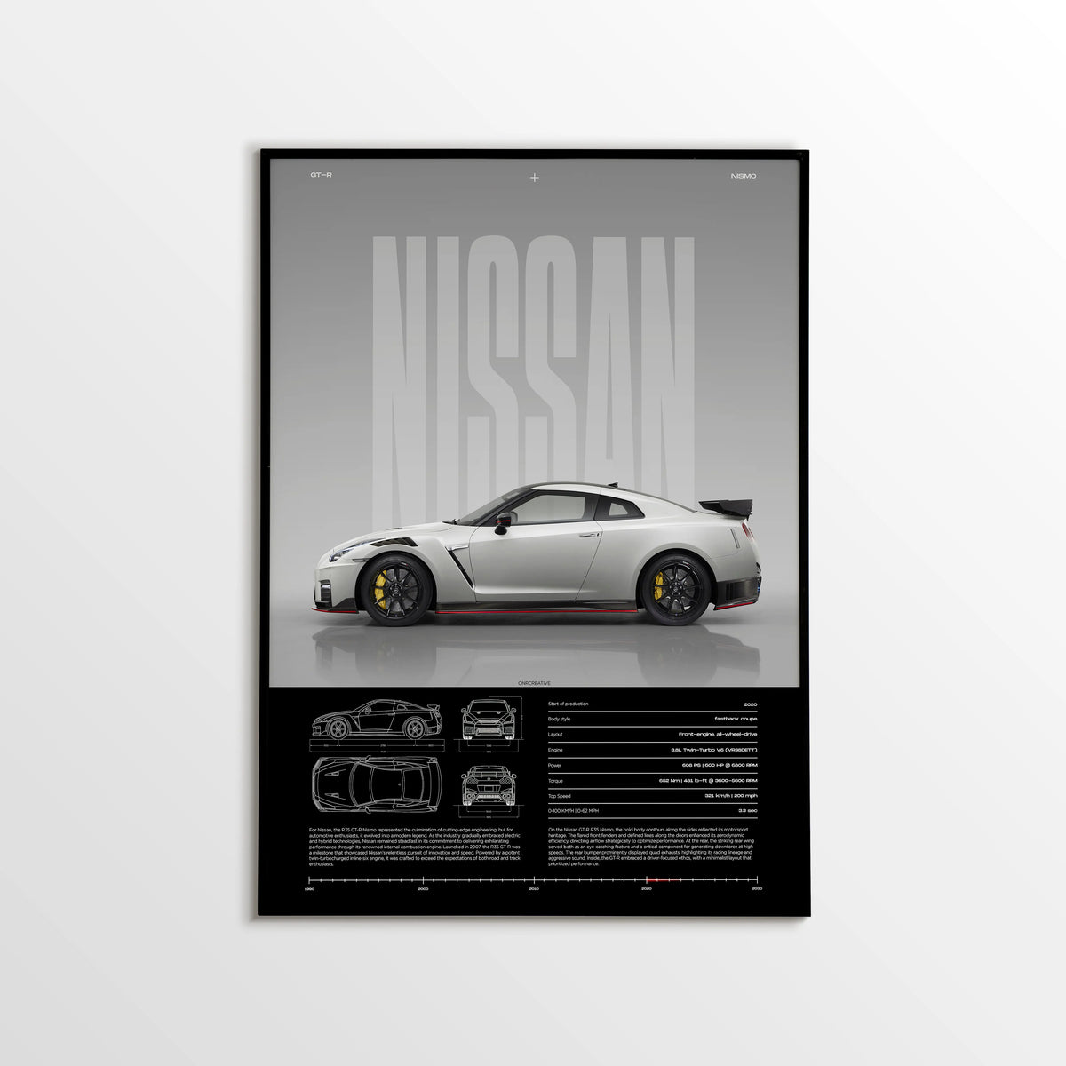 Nissan GT-R R35 Nismo ONRCreative