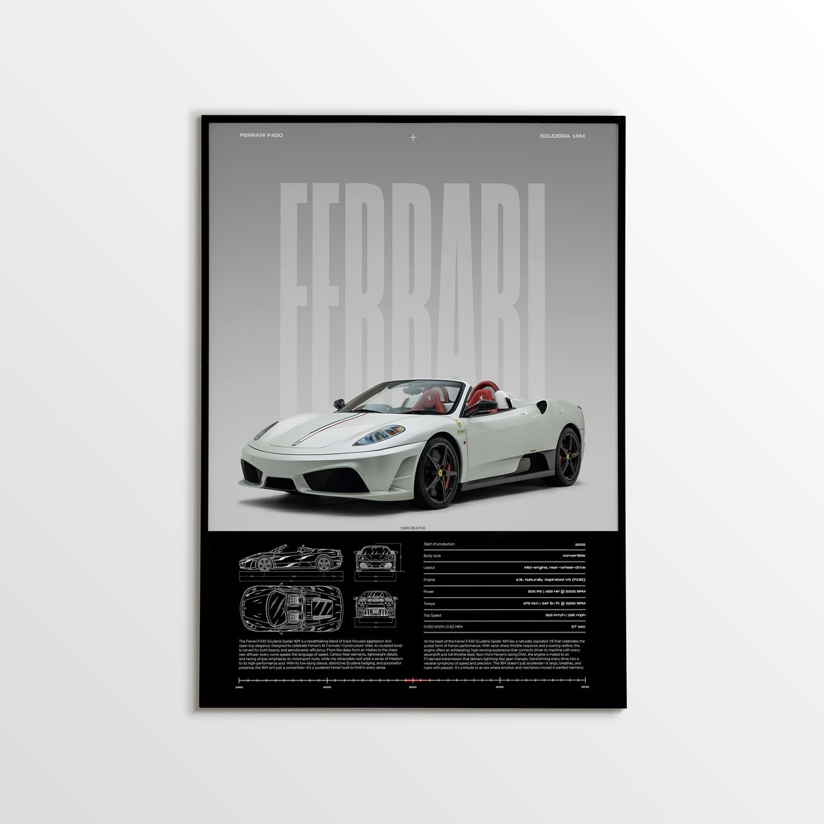 Ferrari F430 Scuderia Spider 16M