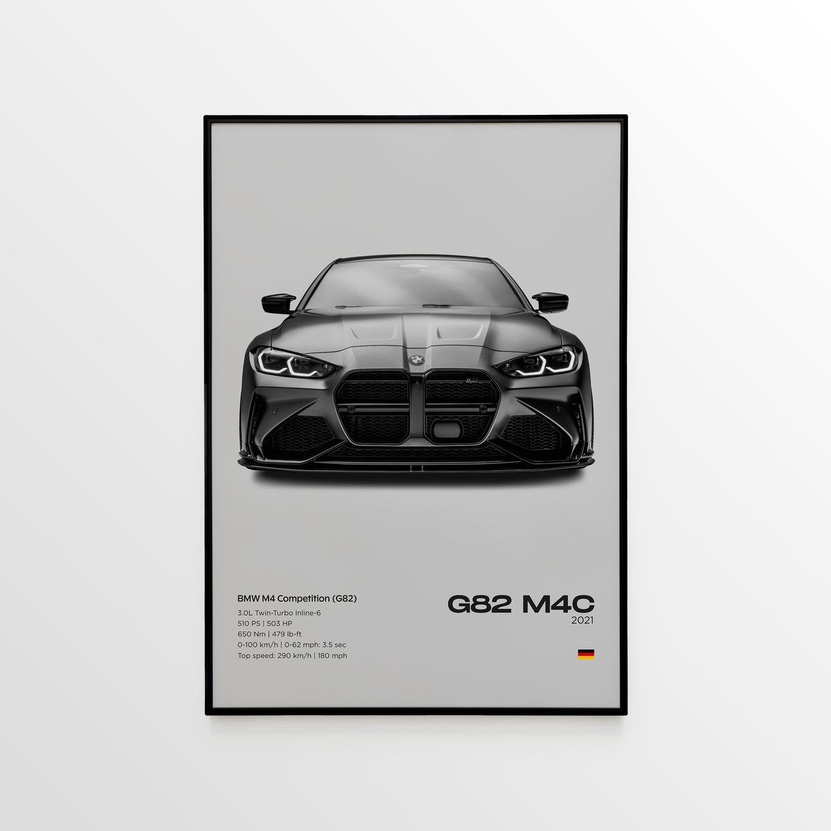 BMW M4 Competition (G82) Poster