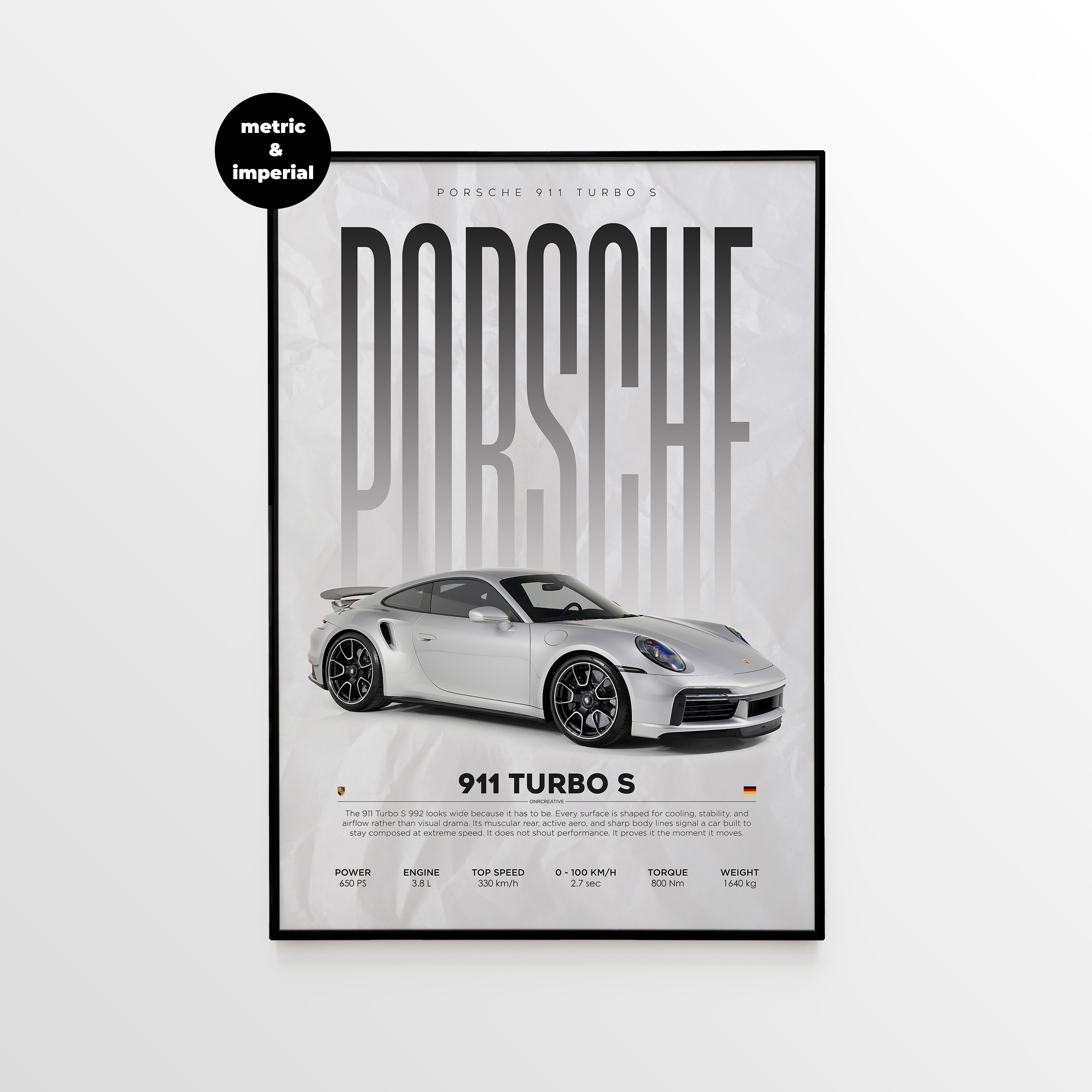 Porsche 911 Turbo S (992)