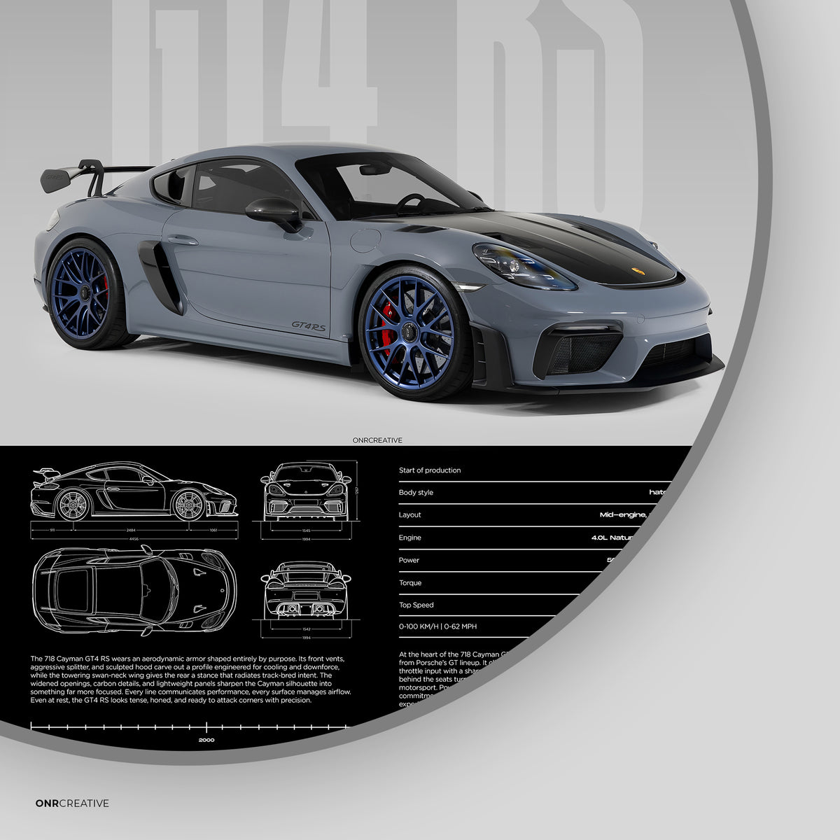 Porsche 718 Cayman GT4 RS