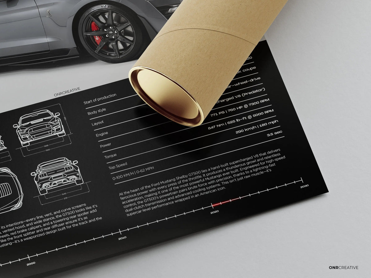 Ford Mustang Shelby GT500 ONRCreative