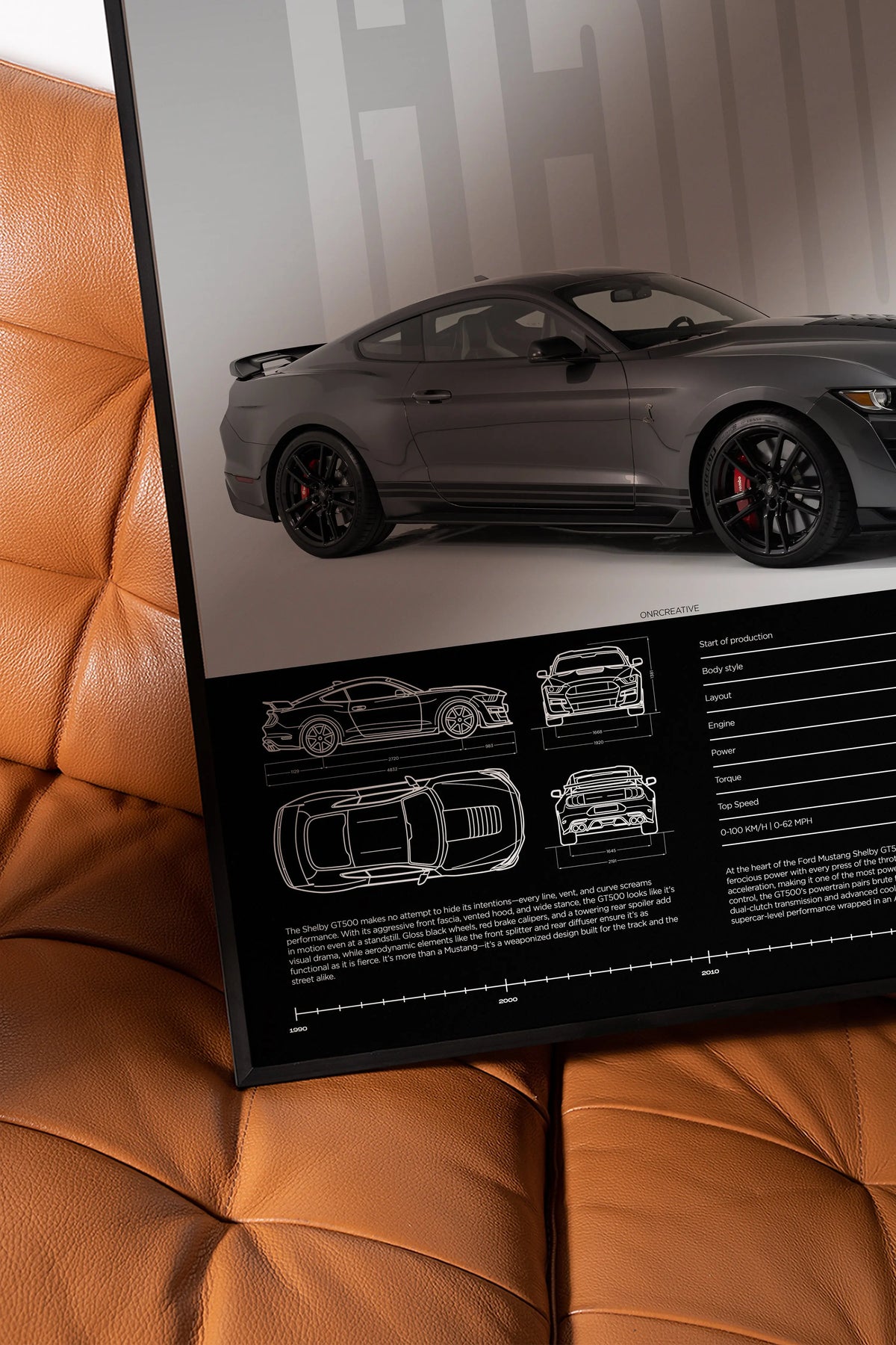 Ford Mustang Shelby GT500 ONRCreative