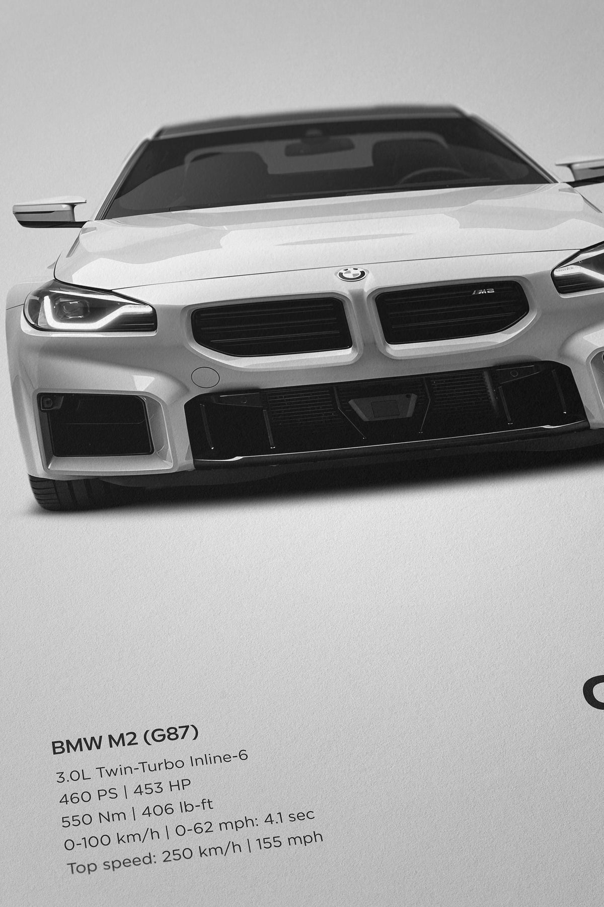 BMW G87 M2 Poster