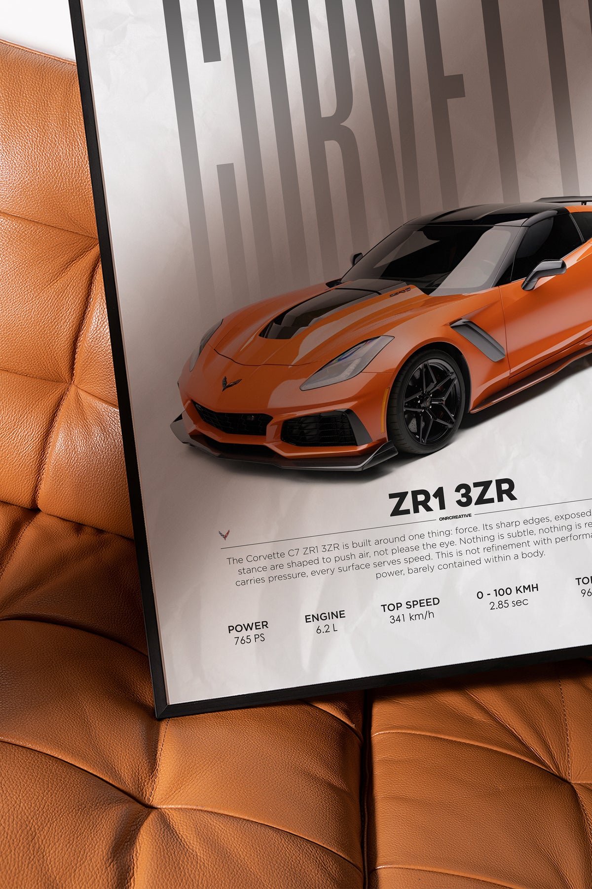 Chevrolet Corvette C7 ZR1 Poster