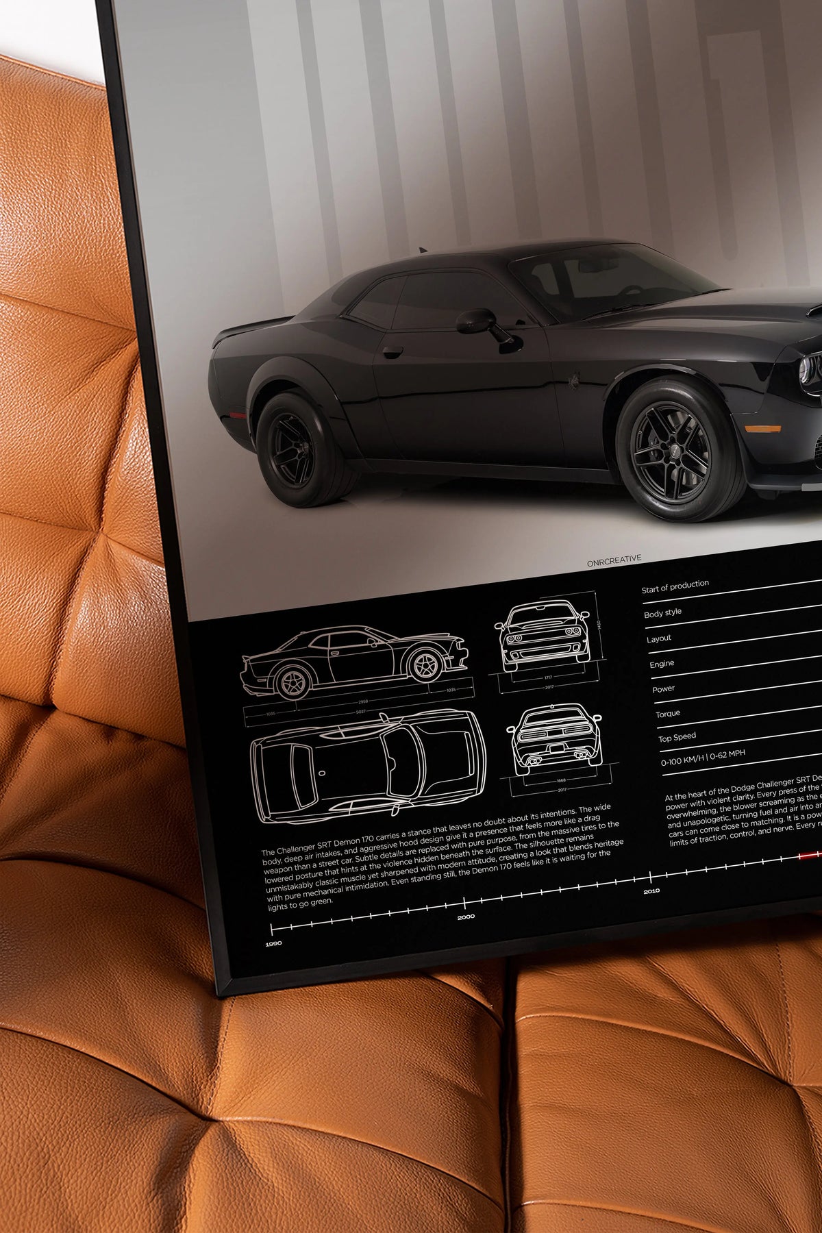 Dodge Challenger SRT Demon 170 ONRCreative