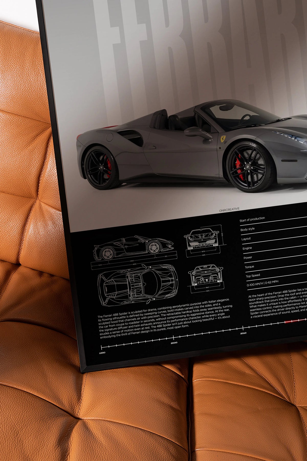 Ferrari 488 Spider ONRCreative