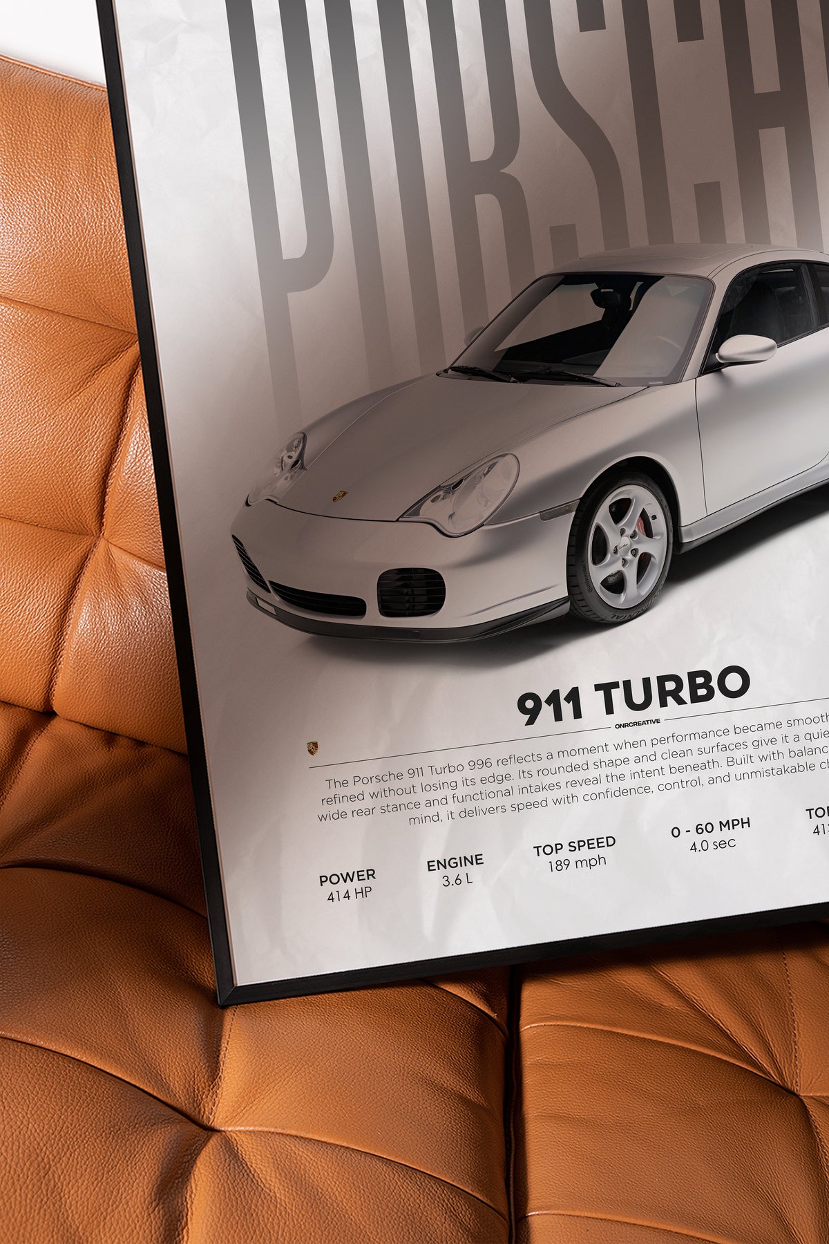 Porsche 911 Turbo (996) Poster