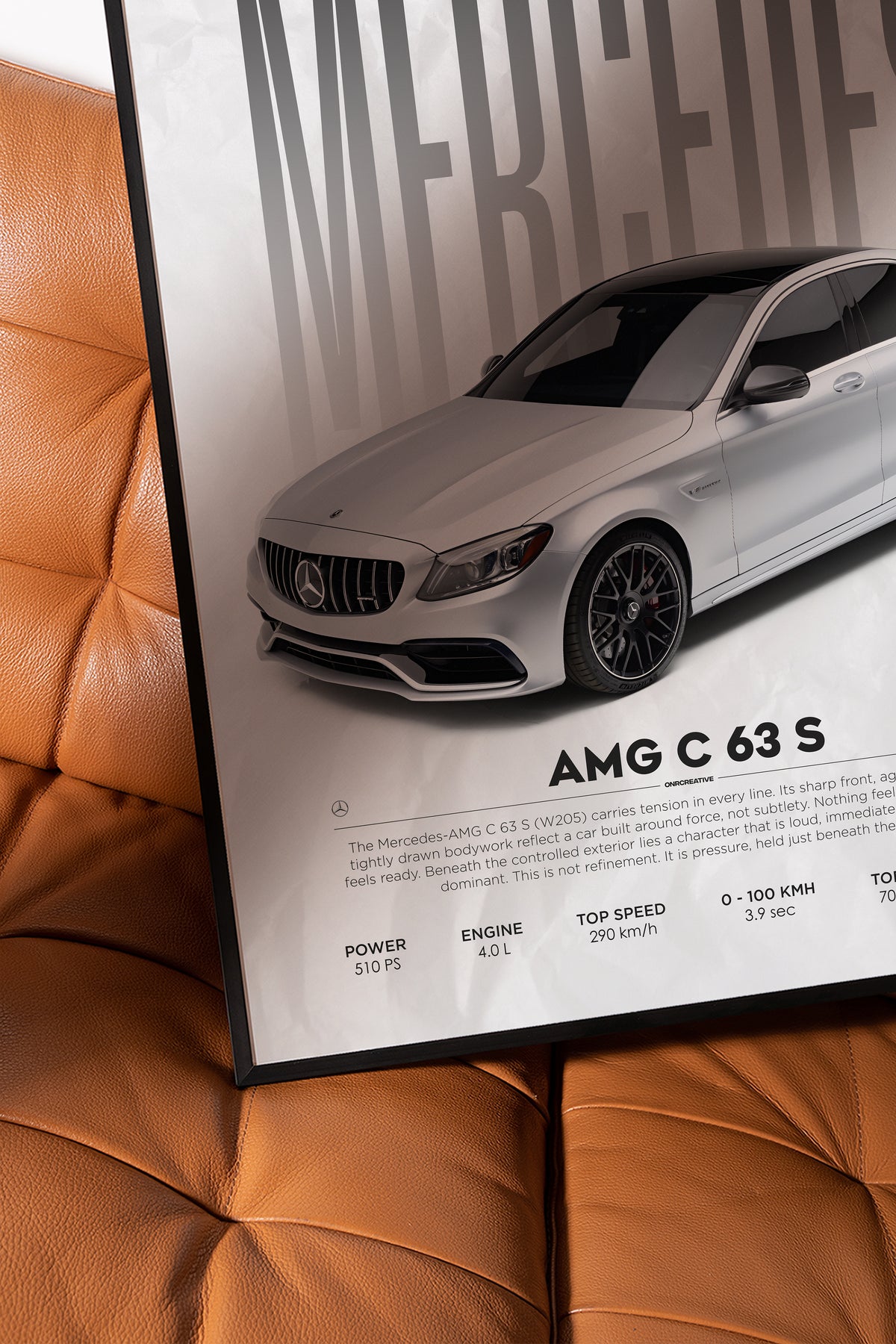 Mercedes-AMG C 63 S (W205) Poster