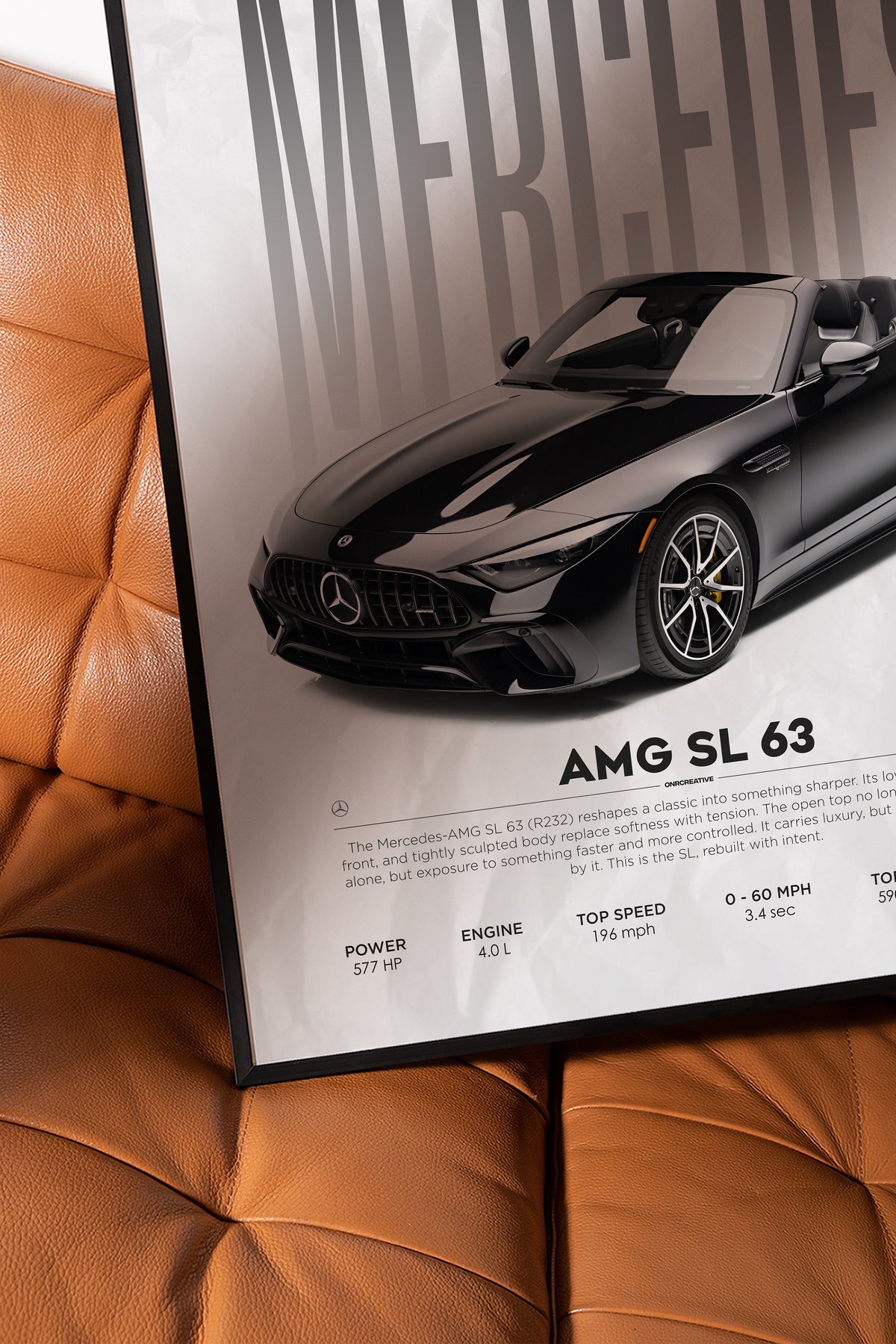 Mercedes-AMG SL 63 (R232) Poster