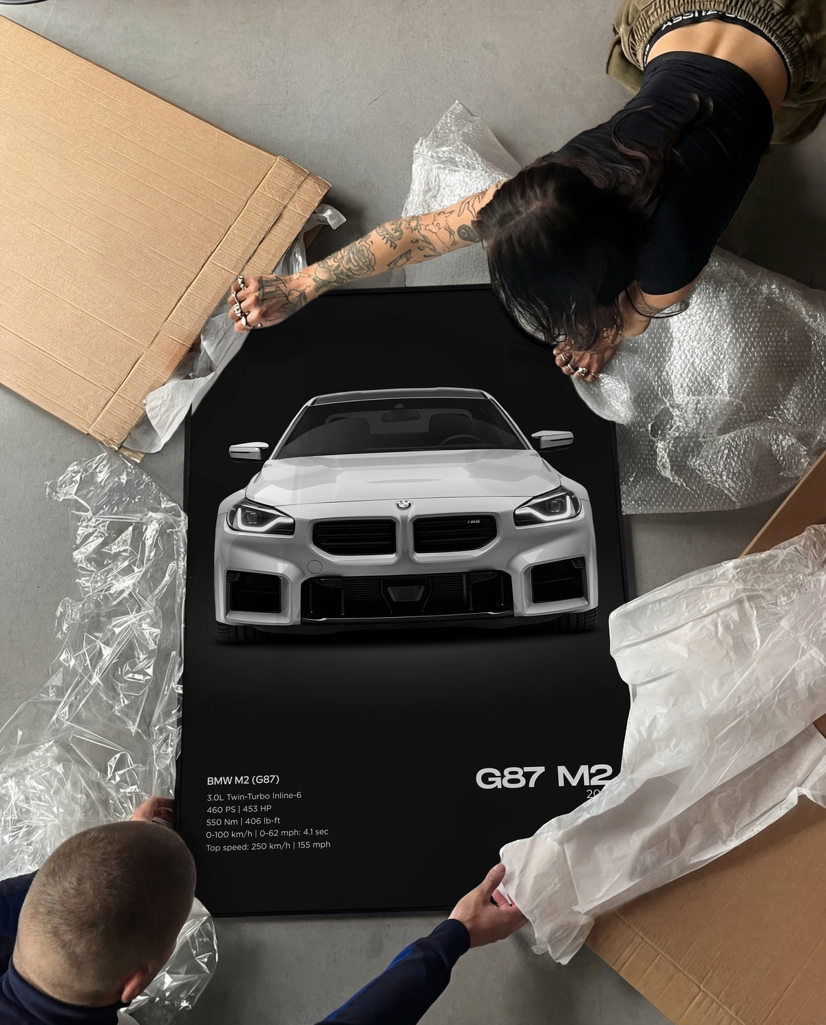 BMW G87 M2 Poster