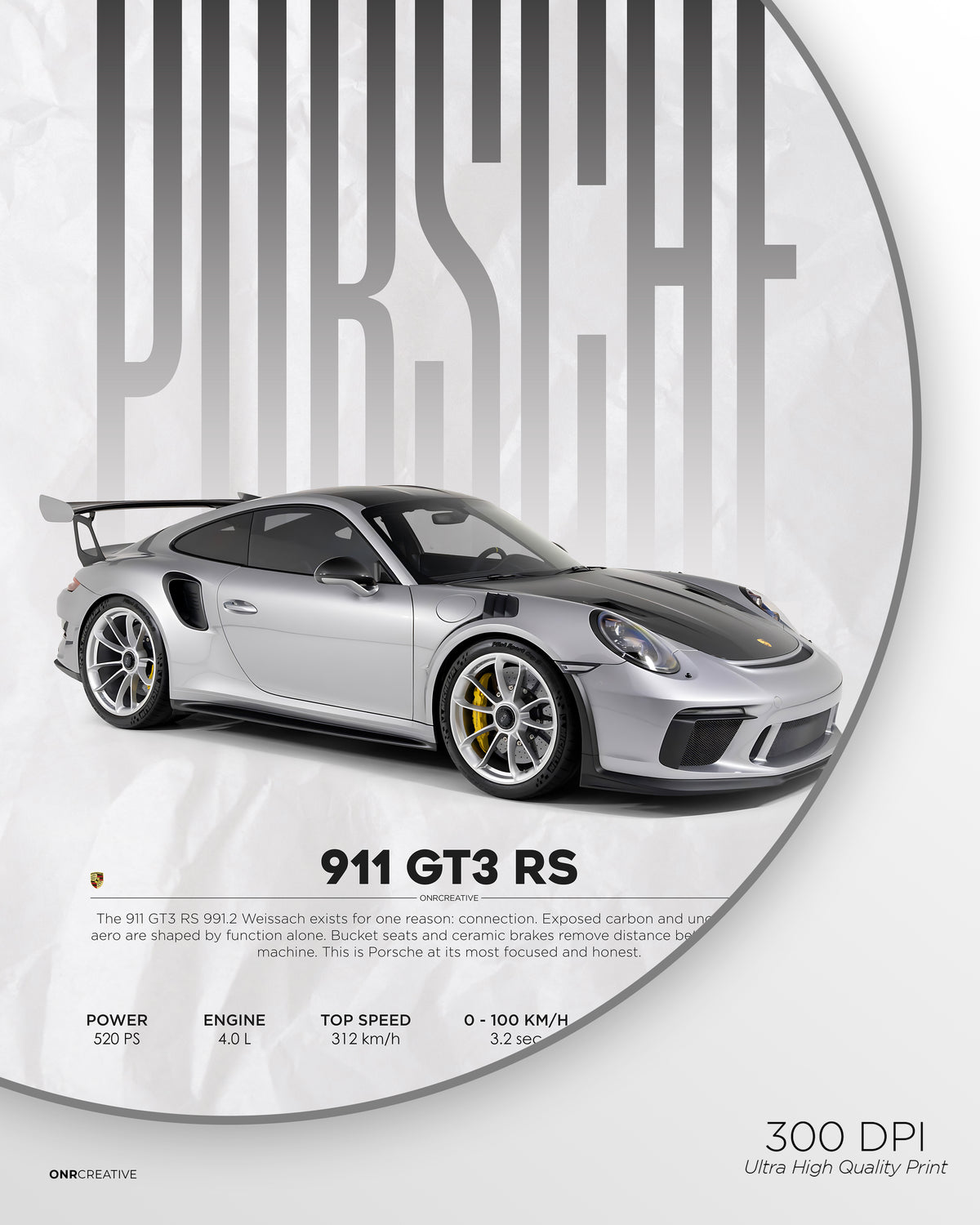 Weissach Package Porsche 911 GT3 RS (991.2)